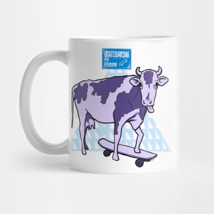 Cow - Skateboarding for everyone Mug